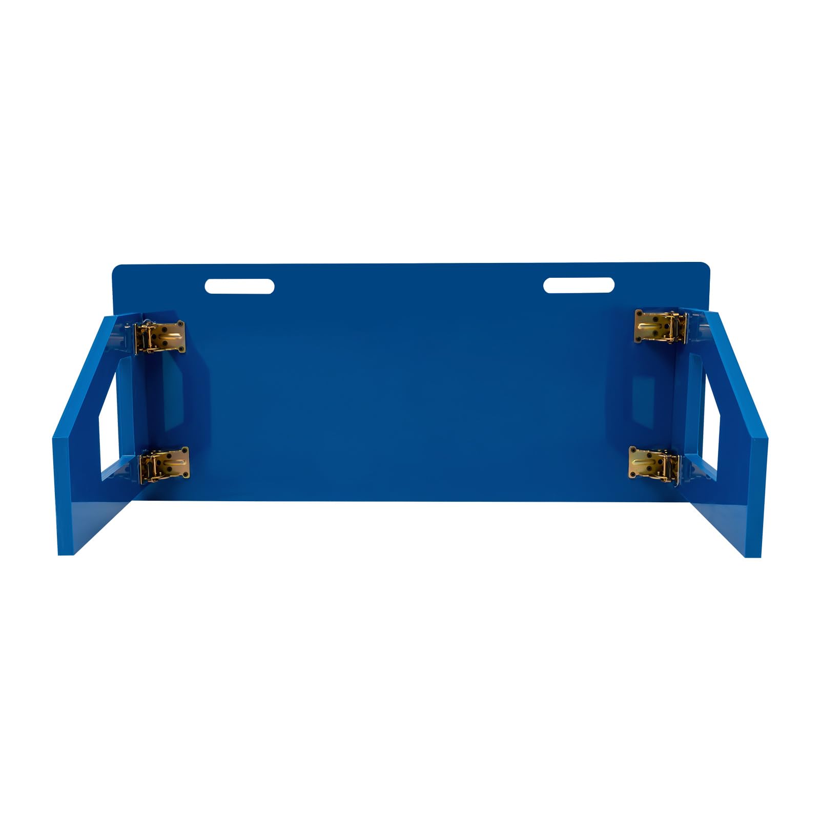 Tabla de rebote de fútbol plegable portátil de pared de rebote para niños tablero de rebote Passing y práctica de tiro azul