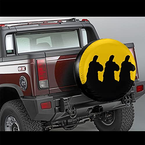3 Siloutted Llama reserveband Cover Wiel Beschermers Waterbestendig Universele Reservewiel Band Cover Fit voor Jeep… - Image 3