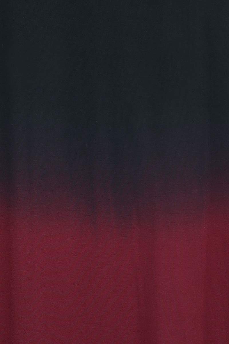 Black Premium by EMP Damen schwarz-roter Rock mit Farbverlauf