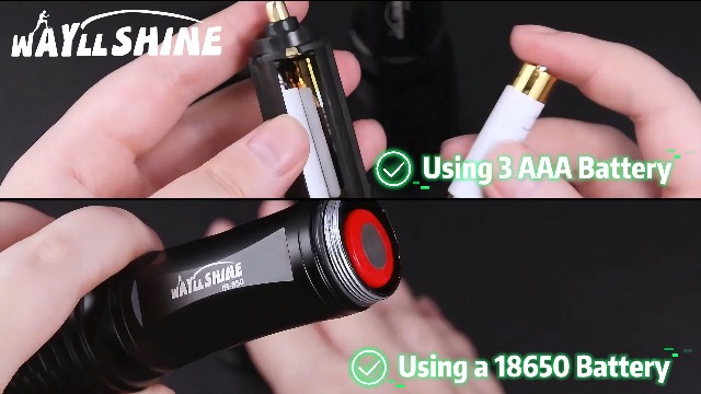 WAYLLSHINE 850nm IR Illuminator Night Vision Flashlight, Infrared