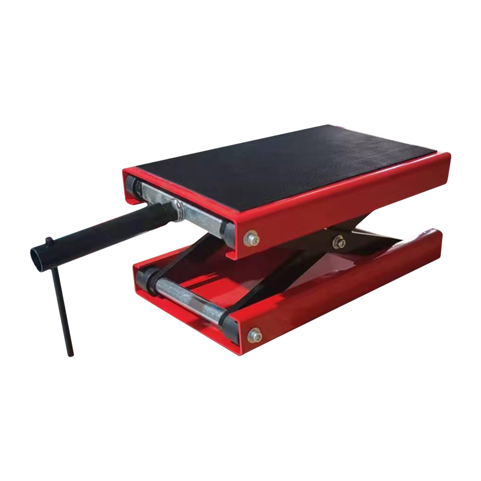 Sollevatore per moto 500 kg altezza regolabile 100-330 mm supporto centrale
