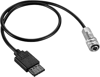 Cabo Adaptador De Energia Bmpcc,Sailsbury Cabo adaptador de alimentação BMPCC compatível com estabilizador de cardan Ronin S compatível com câmera BMPCC 4K/6K