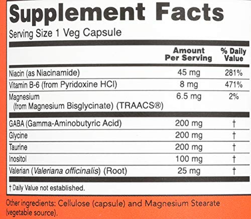 Now Foods True Calm(tm) Amino Relaxer 90 Caps ( two-pack) - Image 4