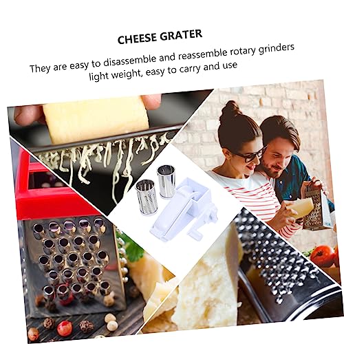 Rallador de queso manual Luxshiny de acero inoxidable miniatura 7