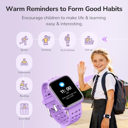 ENOMIR Kids Smart Watch at 50% Off - Health Monitor & Fun - Image 5