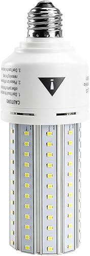 Mafuken - Bombilla LED equivalente a 500 W, 7500 lúmenes, bombillas LED de 60 W, súper brillante, 5000 K, luz blanca fría, base media E26/E27 para
