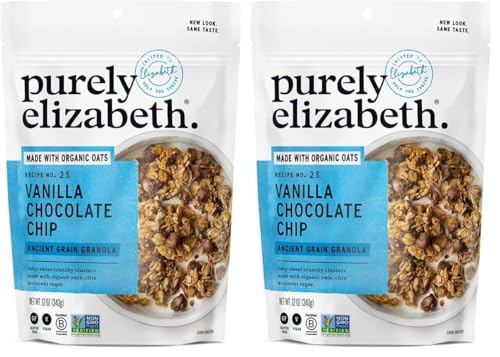 Image of Purely Elizabeth Granola Vanilla Choc Chip 12 OZ (Pack of 2)