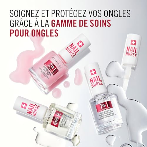 Rimmel London Nail Nurse 2 in 1 Base Coat & Strengthener