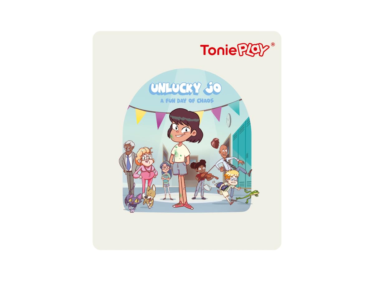 tonies tonieplay Game (Unlucky Jo), Red and Black, 200 mm x 200 mm x 200 mm - Image 4