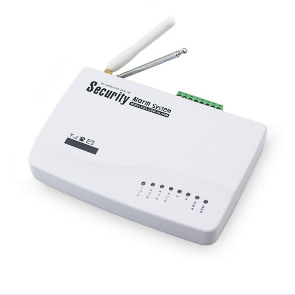 Doble puerta ventana Detector de movimiento inalámbrico sensores mando a distancia casa GSM alarma de seguridad antirrobo