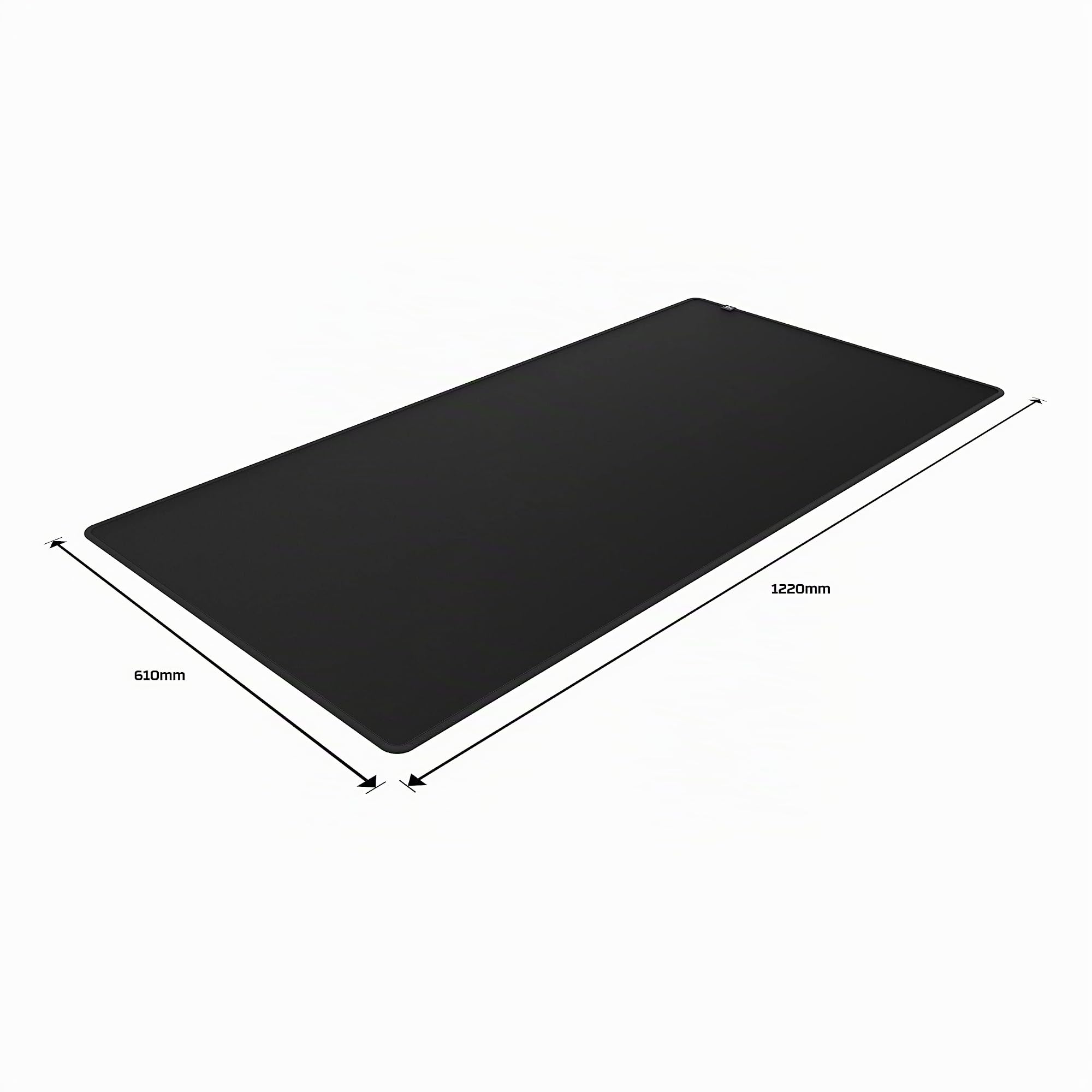 HyperX Pulsefire Mat, Tappetino per Mouse da Gaming, Tracciamento di Precisione, Superficie in Tessuto Resistente, Cuciture Antisfilo, Fondo in Gomma Antiscivolo, Arrotolabile, Taglia XXL