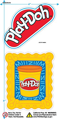 Popfunk Play-Doh Logo Kids Youth T Shirt & Stickers (Small)3