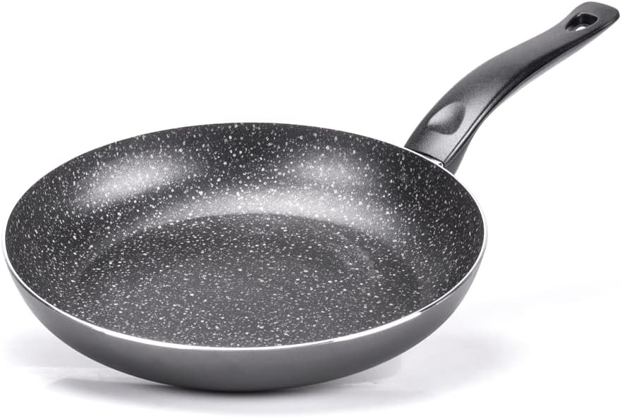 Vesuvia Renew pan Set 24+28 cm, for Each hob excluding Induction. Recycled Aluminium from cans. Made in Italy