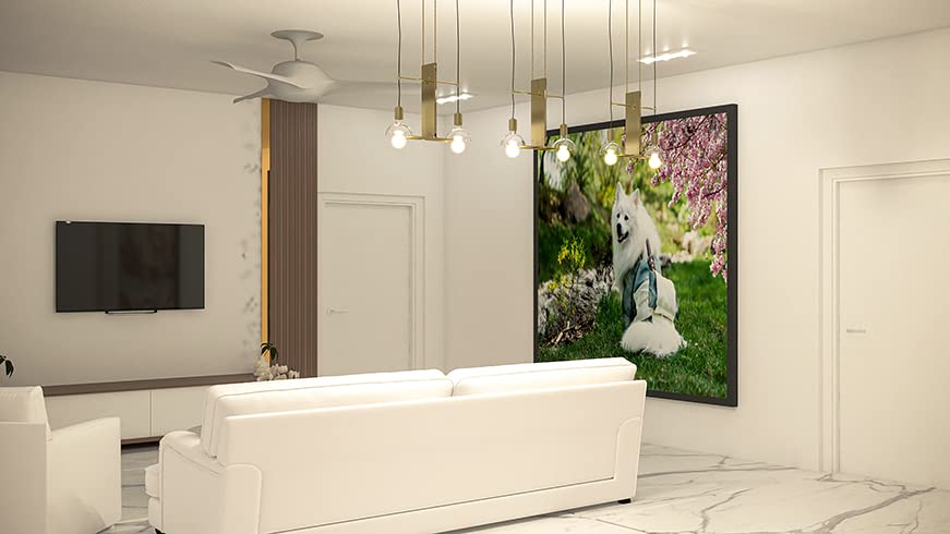 Moreyaji DIY Self Adhesive 3D Print Cute White Dog Husky Puppie Wall Stickers PVC Wall Adhesive Art Wallpaper Animals Paper Poster with Glossy Lamination for Wall, Room Décor,bedroom,office,(1 By 2ft) (B0C2W3ZHPJ) Amazon Price History, Amazon Price Tracker
