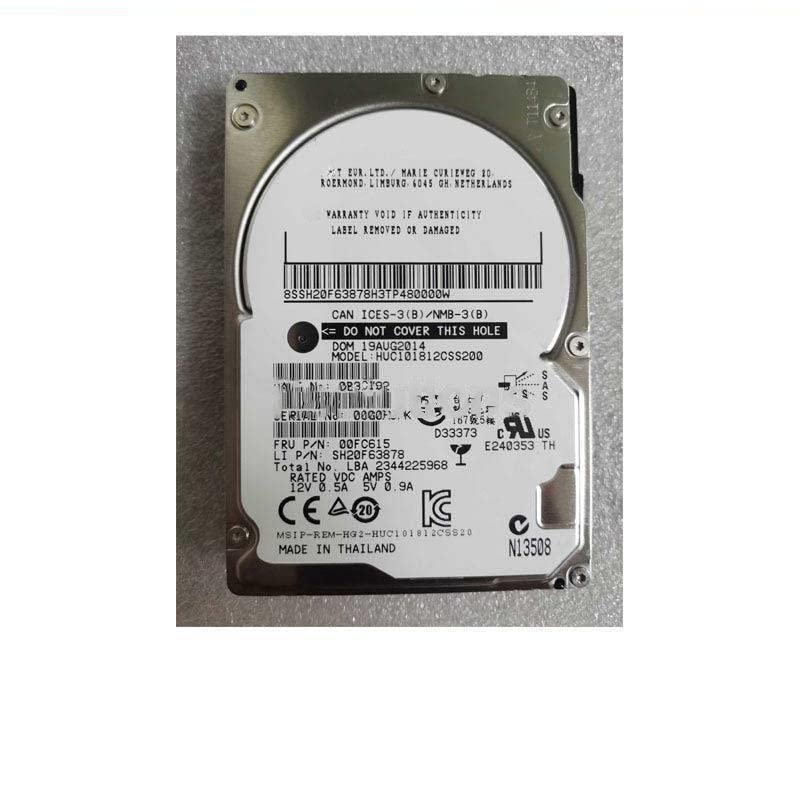 for Storwize V5000 Storage Hard Drive Gen1 00RX925 6TB 7.2K SAS 3.5 inch