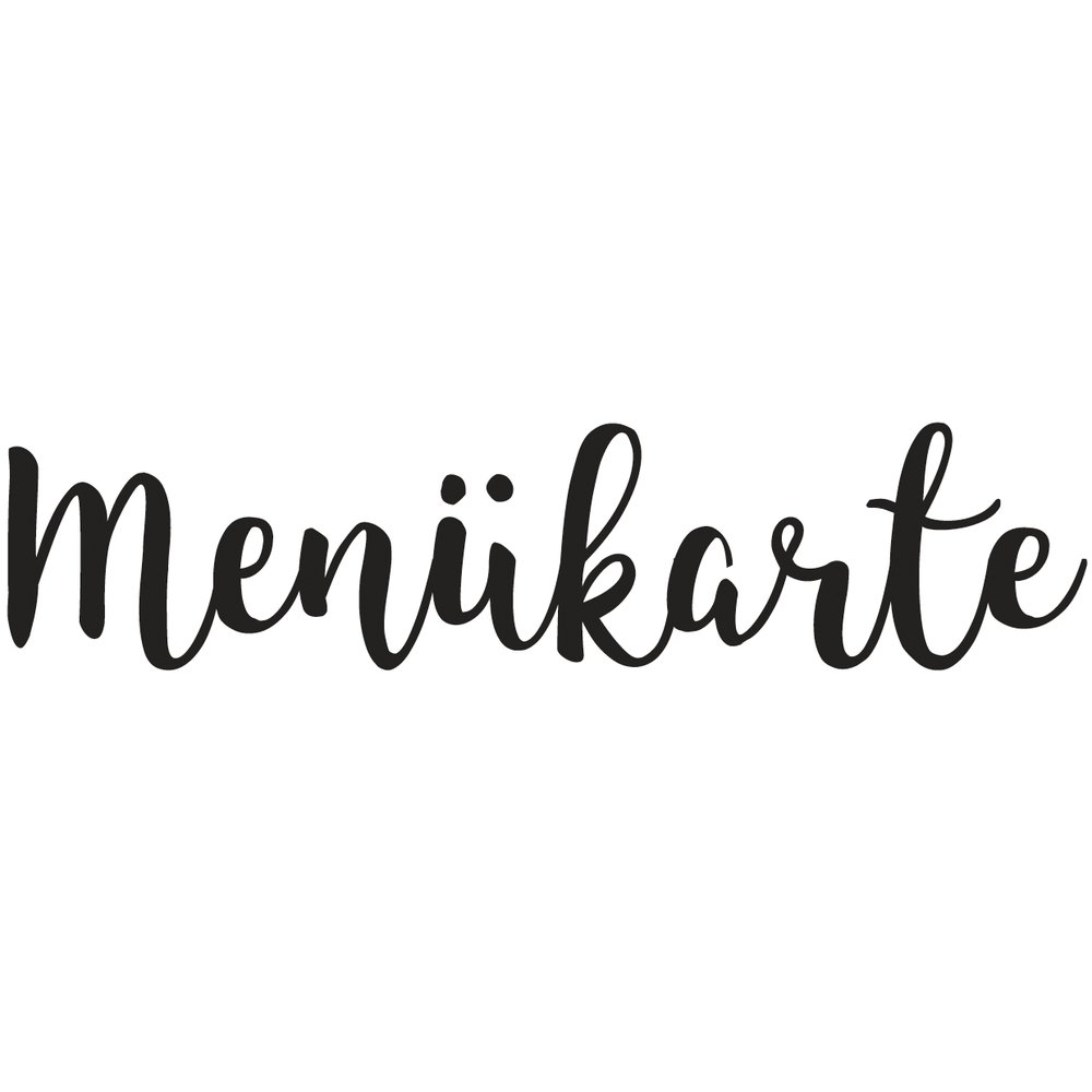Rayher 29158000 Stamp "Menükarte"