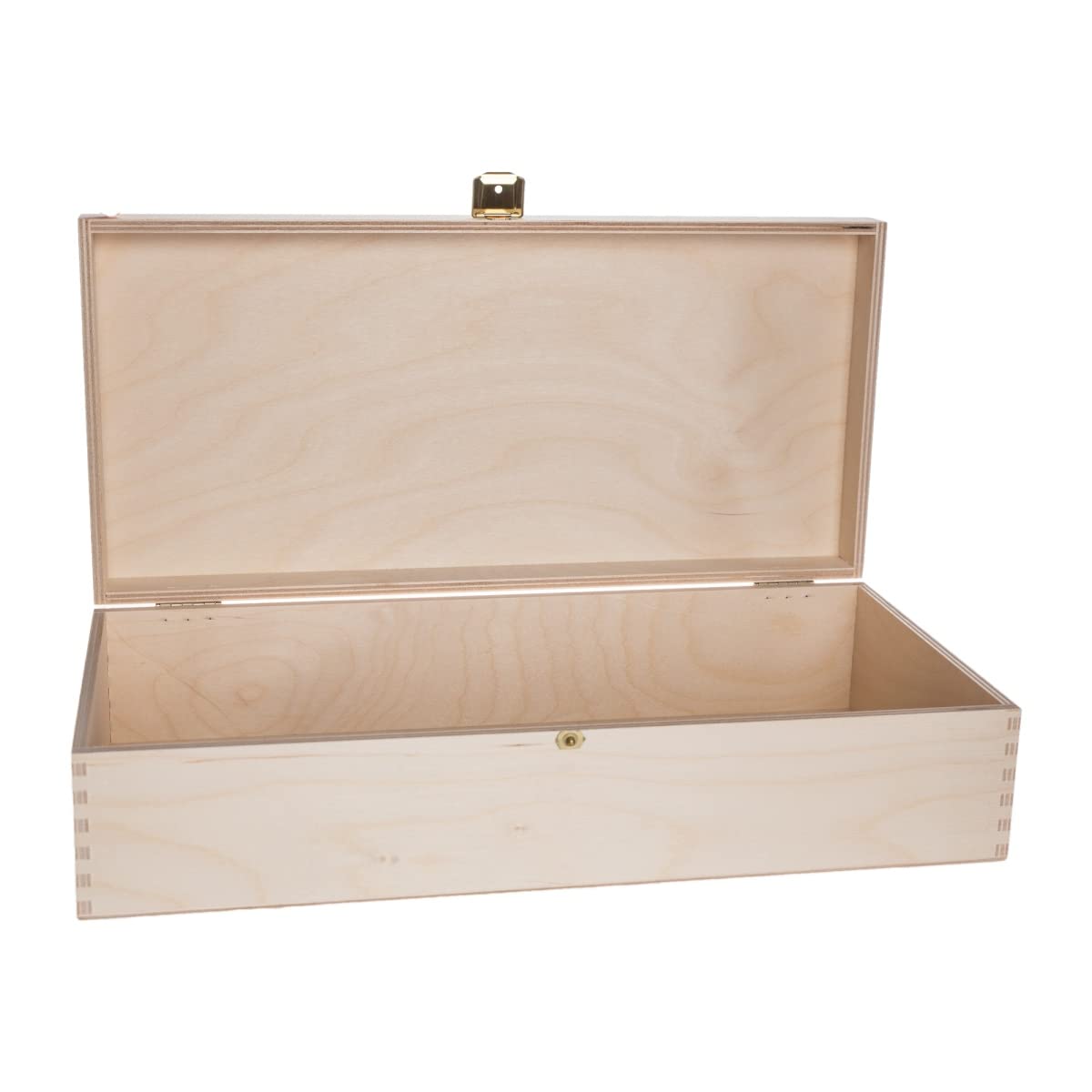 Erinnerungskiste mit Gravur für das Hochzeitspaar - im Wedding Love Design - Holzkiste Personalisiert mit Namen der Braut & des Bräutigams & des Datums - Geschenk zur Hochzeit Farbe Große Kiste
