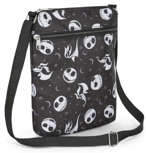 Disneycrossbodybagsforwomennightmarebeforechristmasgiftjackskellingtonmovieblackvegansmallslingbagtravelpurseeverydayhalloweenpassportadultsteens Urban Country Home Decor Disney crossbody bags for women nightmare before christmas gift jack skellington movie black vegan small sling bag travel purse everyday halloween passport adults teens urban country home decor