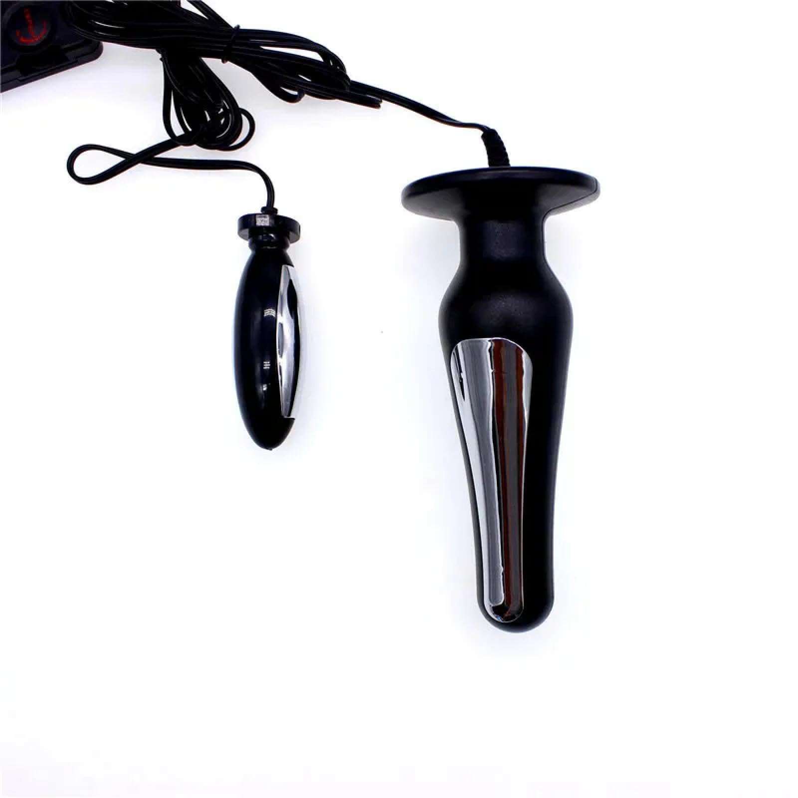 Plug Anale Scossa elettrica Spina anale Perline Butt Plug Stimolatore del punto G Massaggiatore prostatico Giocattoli con dildo Giocattoli sessuali Per Donne