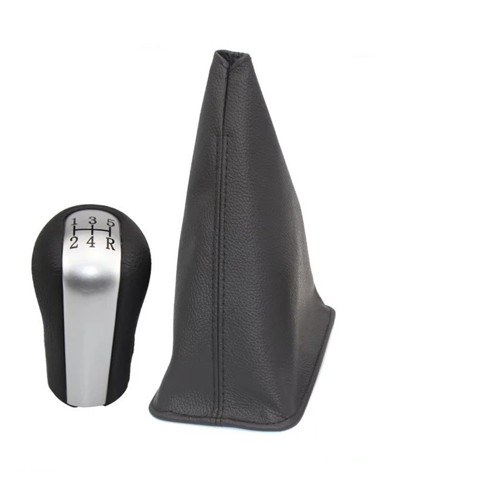 Vavgkdkpzb B-Dust-Proof 5Speed B Shifter Lever Handle For Toyota For Yaris For Vitz 1999-2005 Car Gear Shift Knob Lever Handball Dust Gaiter(B-Dust-Proof 5Speed B)