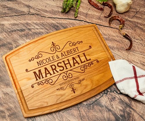 Tabla de cortar rectangular de madera personalizable miniatura 2