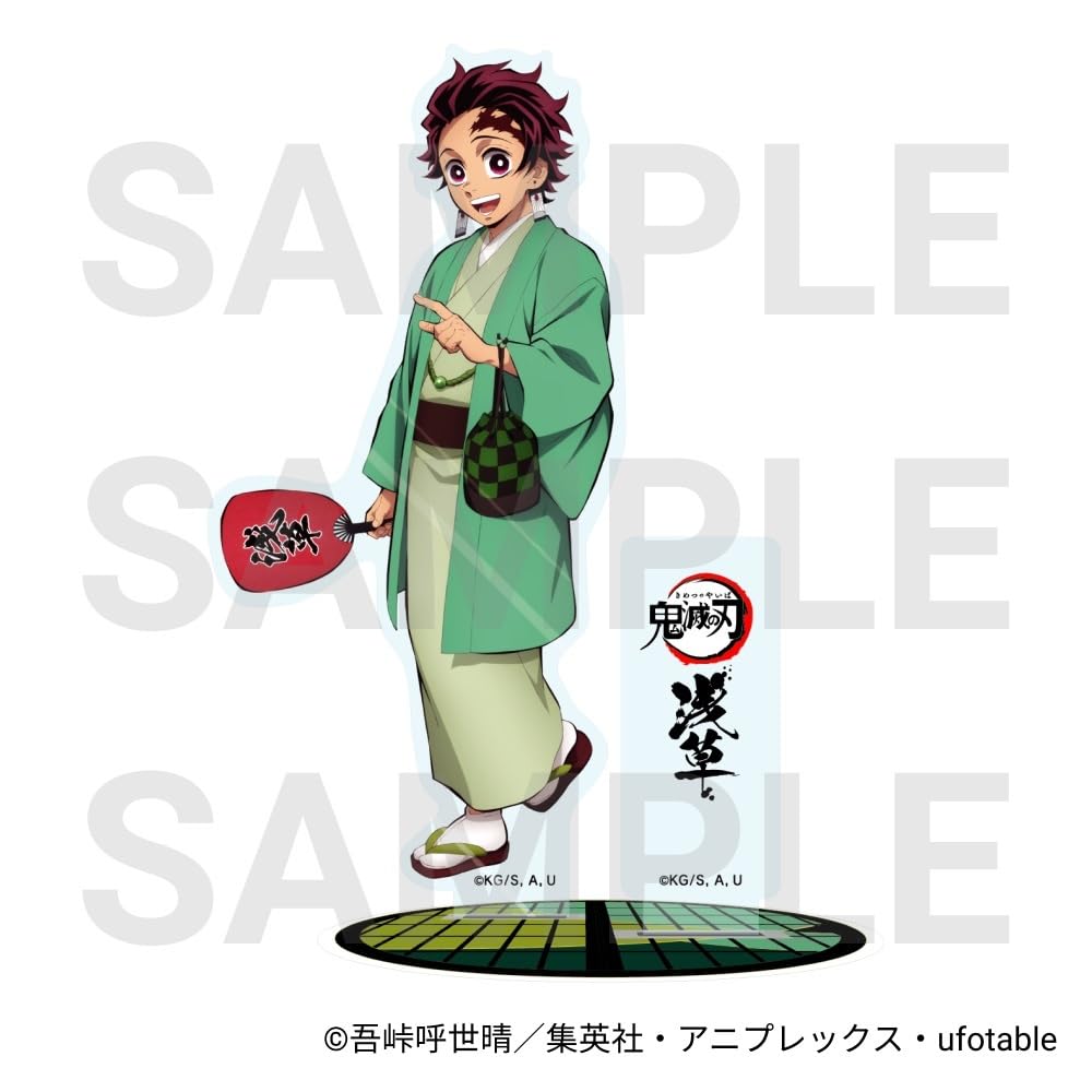 Amazon.co.jp: 浅草草 コラボ 炭治郎 アクリルスタンド 竈門炭治郎