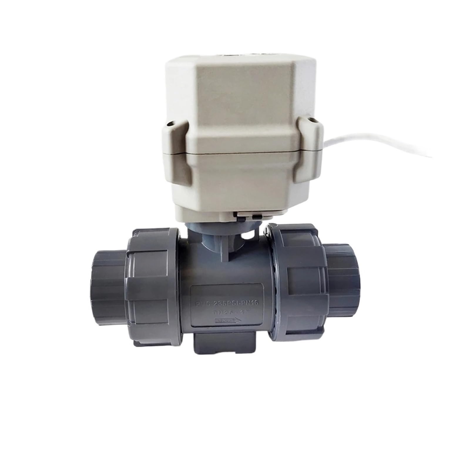Zmotoryzowany zawór kulowy DN20 DC24V, automatyczny zawór wodny z ręcznym sterowaniem do hydrauliki (NPT, DC24V_CR301)