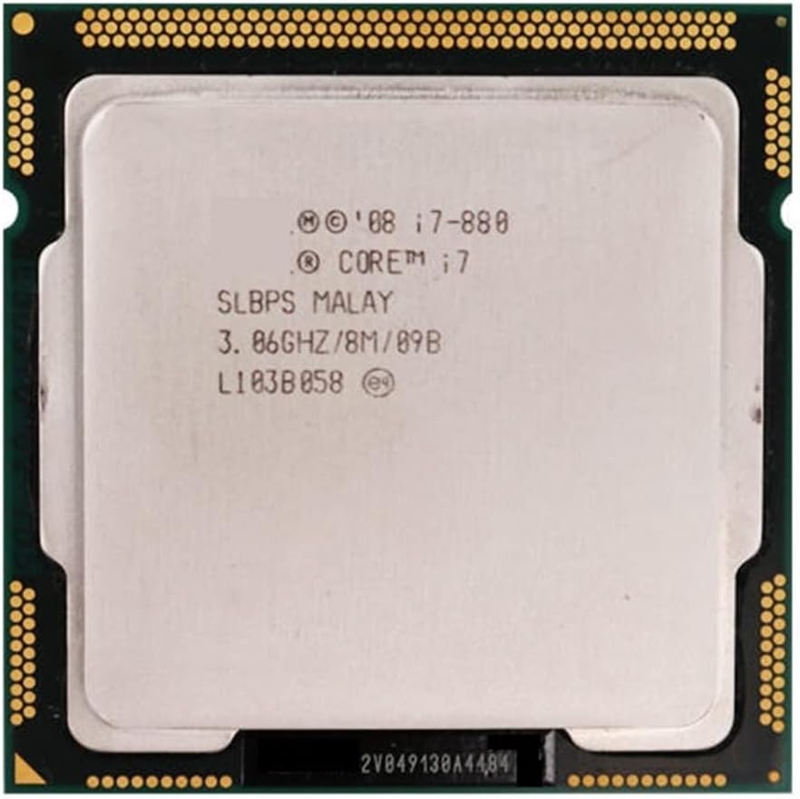 Amazon | CPU Core I7 880 3.06 GHz クアッドコア L3 8M Soket Prosesor 1156 CPU ...