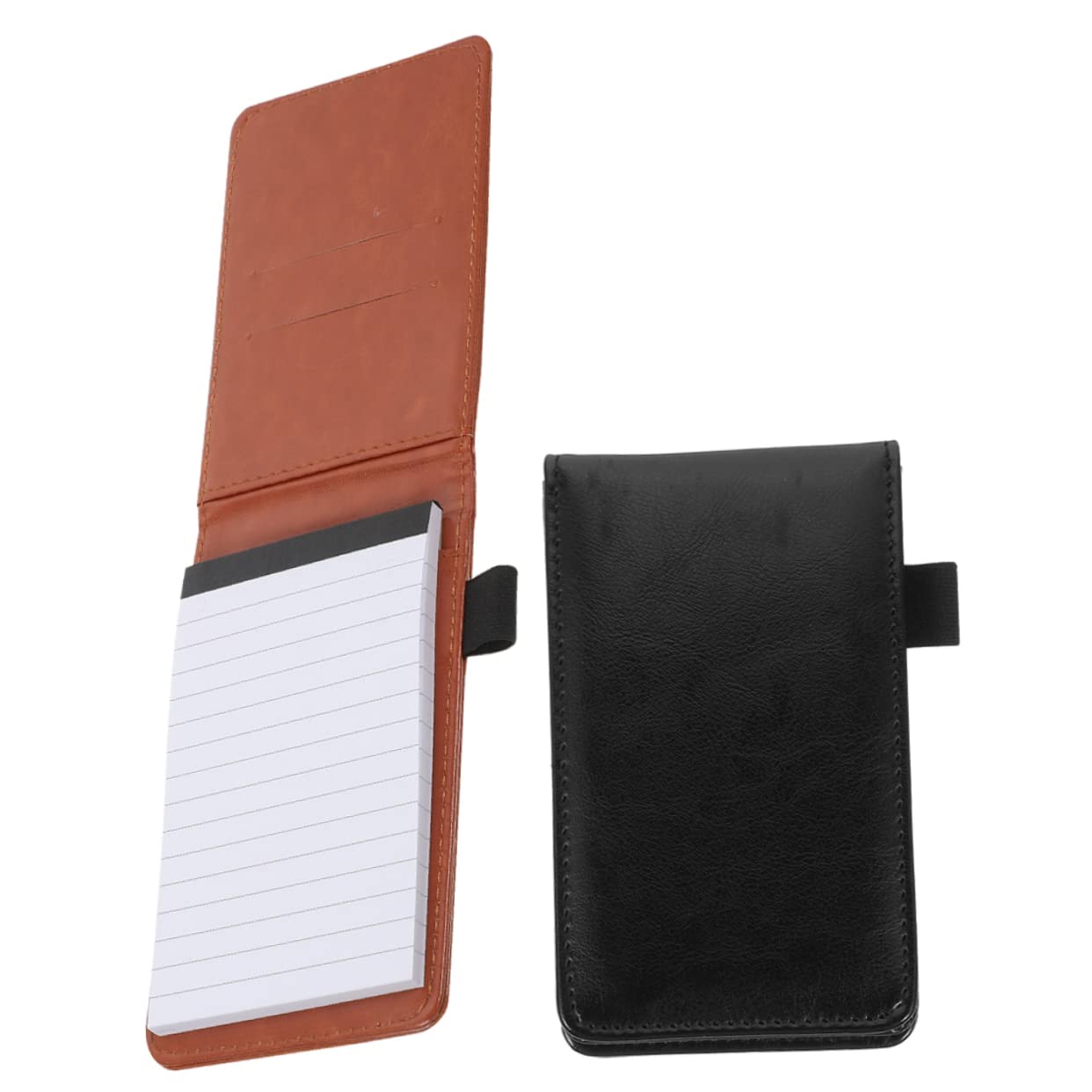 HOMSFOU 6stücke Lined Notepads Business Notebooks Pu Tragbare Notizblöcke Für Studenten Lehrer Und Dekorative Notizbücher