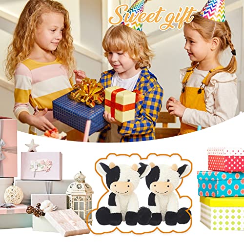 Chelei2019 2Pcs 9" Cow Stuffed Animals Soft Cute Stuffed Cow Plush Toy,Gifts For Boys,Kids #TOP5