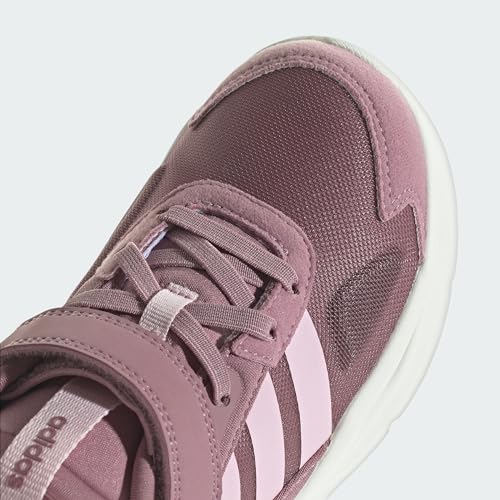 adidas Unisex Kinder Ozelle Running Lifestyle Elastic Lace with Top Strap Shoes, Wonder Orchid / Clear Pink / Off White, 38 EU