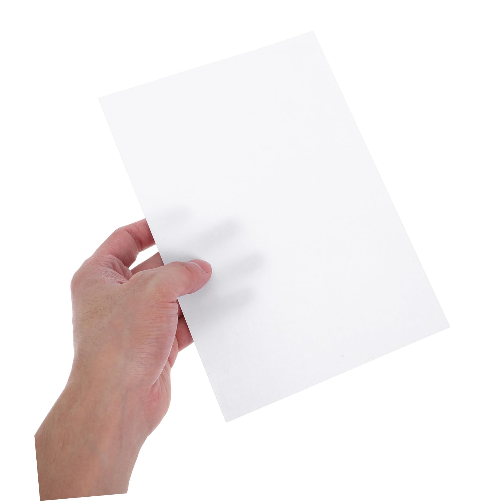 HOMSFOU Din A5 Druckerpapier Bürodruckerpapier 500 Blatt Weißes Papier Doppelseitiges Drucken Vielseitig für Büro und Zeichnungen