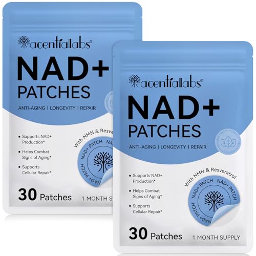 Innovativa tecnologia transdermica: i cerotti NAD+ assorbono i nutrienti direttamente attraverso la pelle, evitando irritazioni gastrointestinali e metabolismo e assorbendoli in modo più efficiente. Adesivo solubile in acqua + strato biodegradabile, 8 ore di rilascio continuo e sostenuto, fornendo al corpo livelli di NAD+ costanti per tutto il giorno.