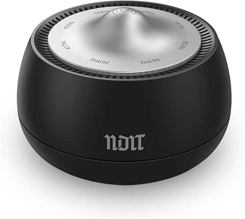 Portable Electronic Tibetan Singing Bowl, 8 Healing Frequencies (396-963Hz), Auto/Manual