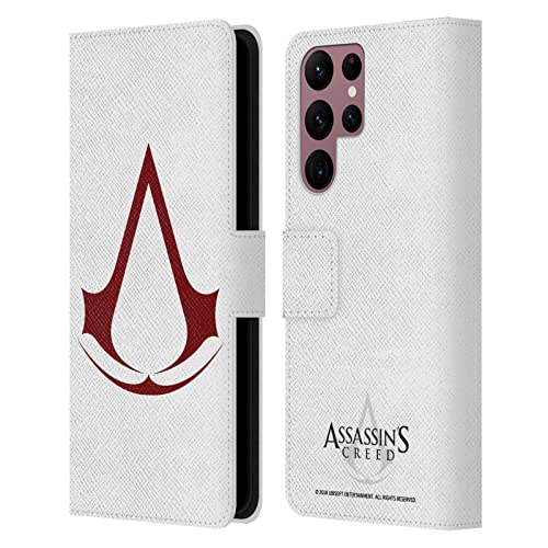 Étui Assassin's Creed pour Samsung Galaxy S22 Ultra 5G en cuir portefeuille