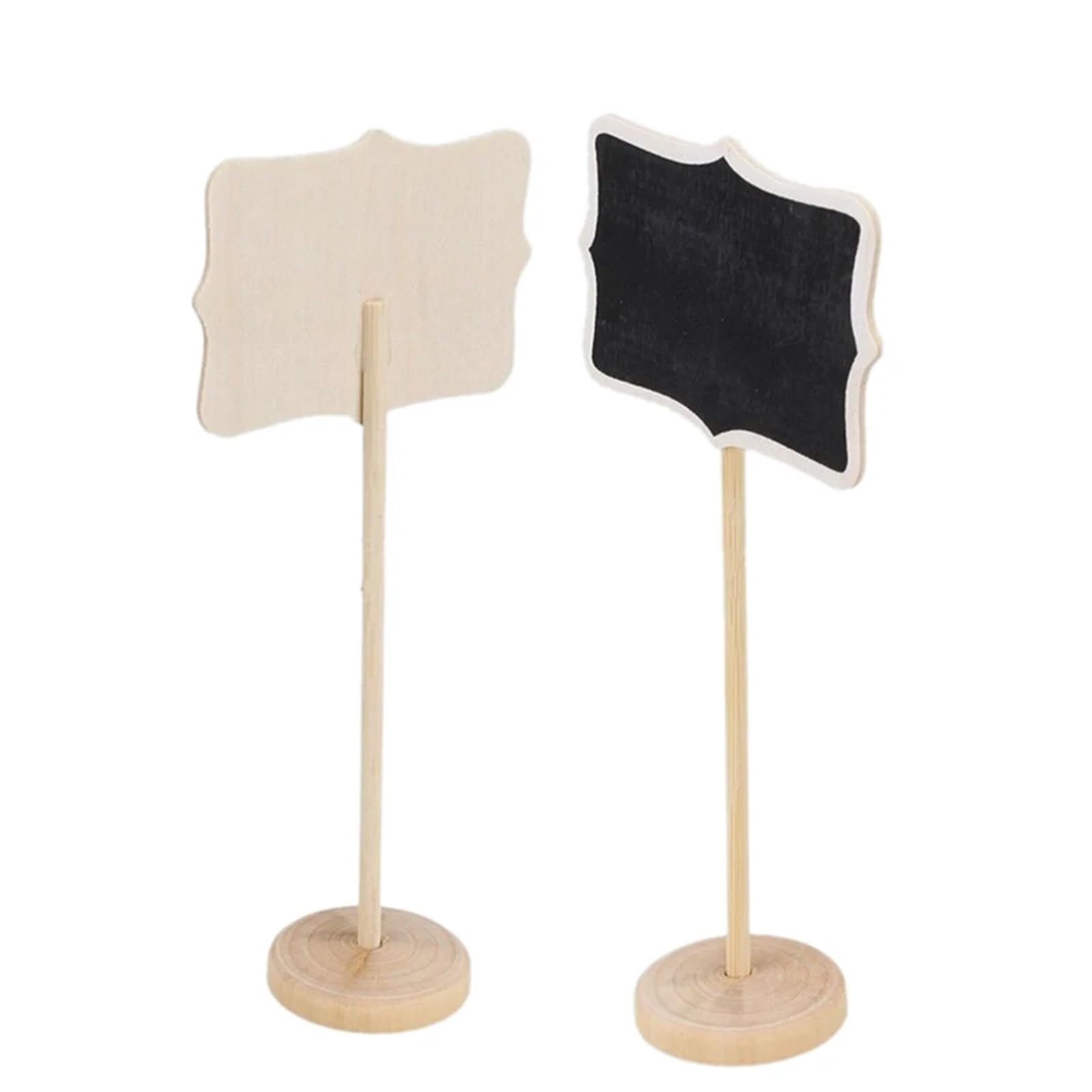 Lot de 80 mini tableaux noirs en bois sur le thème du mariage : étiquettes alimentaires pour buffet, décoration de table et panneaux de message