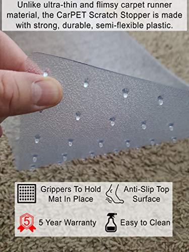 KittySmart Carpet Scratch Stopper Stop Cats from Scratching Carpet at Doorway Instantly, 5 Year Warranty, Ready for… - Image 5