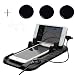 New Silicone Pad Dash Mat Cell Phone Car Mount Holder Cradle Dock With 2 in 1 Charging Cable With Magnetic Adsorption Stander For Phone Samsung S5/S4/S3/iPhone 5/5s/6/6S(plus) and GPS,