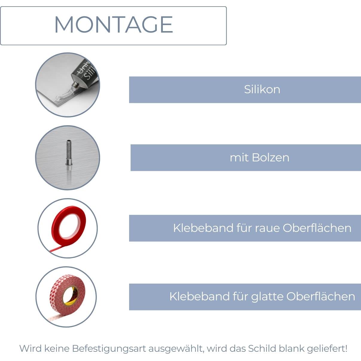 Premium Türschild aus Hochglanz Acrylglas und V2A Edelstahl | Namensschilder mit Gravur und Motiven Familienschild Türschilder für die Haustür mit Namen selbstklebend oder mit Bolzen 30x20 cm