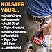 Spider Tool Holster - Self Locking, Quick Draw, Universal Tool Holder - Clips onto Any Belt - Requires Other Spider Tool Holster Accessories