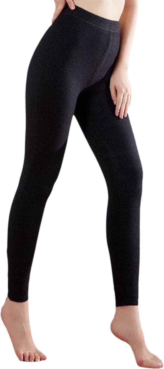 100% Cashmere Thermal Underwear Bottoms for Women Long Johns Leggings Ladies Thermal Pants Warm Soft Trousers
