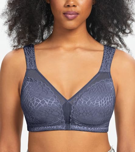Image of HACI Women's Minimizer Bra Full Coverage Everyday Wirefree Non Padded Plus Size for Large Bust Support Seamless