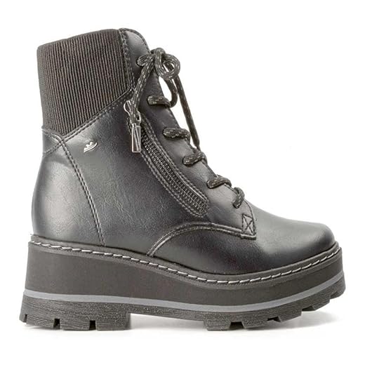 Bota Feminina Coturno Dakota Tratorada Wellen (Preto, BR, Adulto, Numérico, 38)