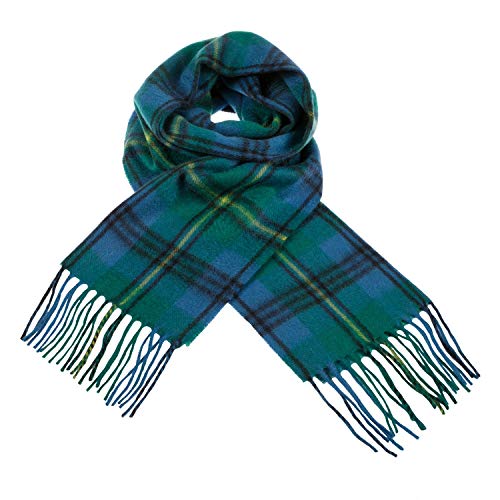 Clans Of Scotland Scottish Tartan Cashmere Scarf Johnstone Ancient - JOHNSTONE ANCIENT - One Size