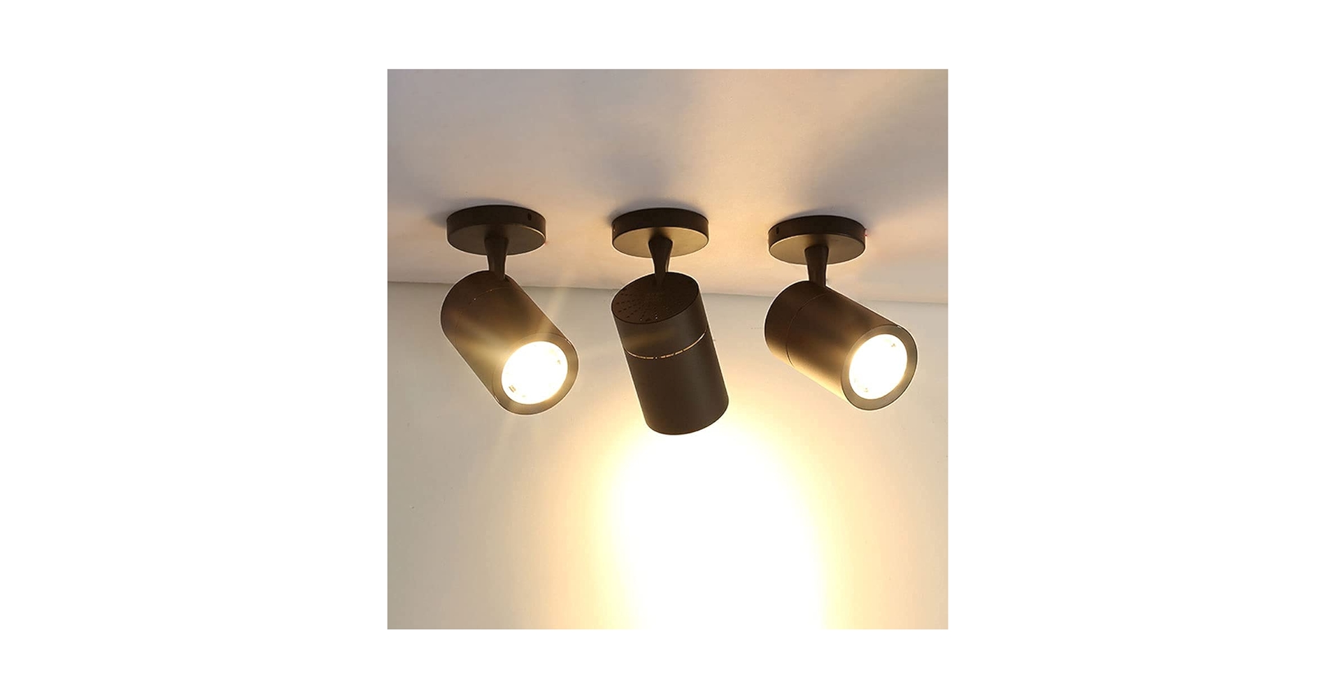 ブラック ゴールド スポットライト 3灯 インテリア照明 スポットライト LED 3灯 ブラック／ゴールド