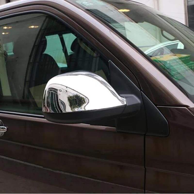 Coque rétroviseur ABS effet chrome miroir pour Volkswagen Transporter T6