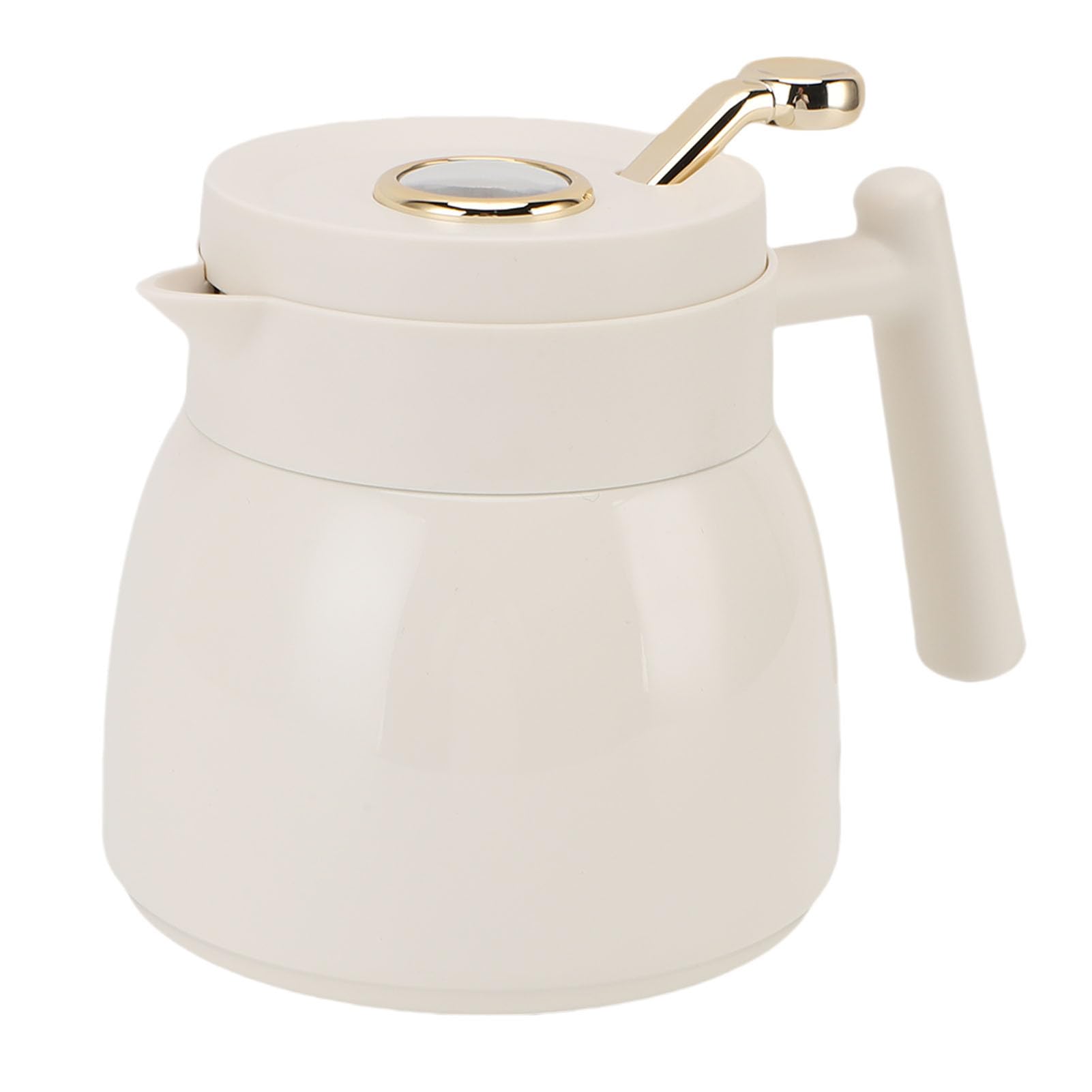 YUYTE Teiera Termica in Acciaio Inox 880ml, with Meccanico Termometro,