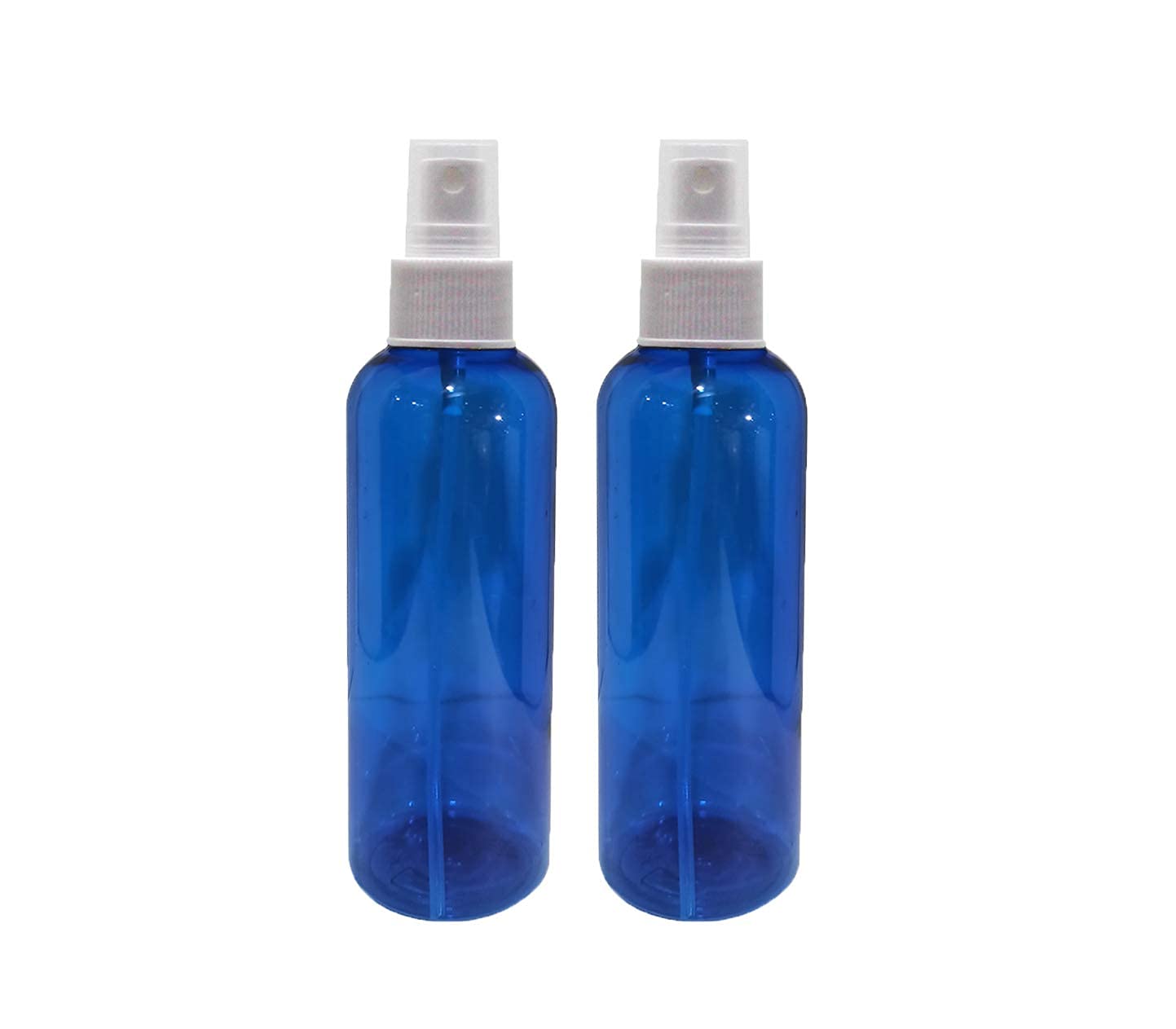 120ML Empty Spray Bottle Pocket Hand Sanitizer/Handwash/Beauty and Multiple Purpose (Transparent Royal Blue) Pack of 2