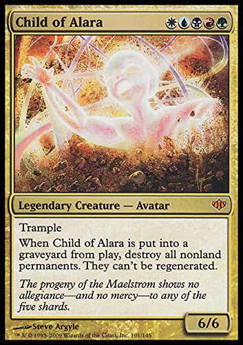conflux mtg card Magic: The Gathering Singles Child of Alara (101) CON, Multi-colored : Toys & Games Signature Type:Shadow #MWS Options 6 FRA Return an artifact you Cathartic Pyre · Innistrad: