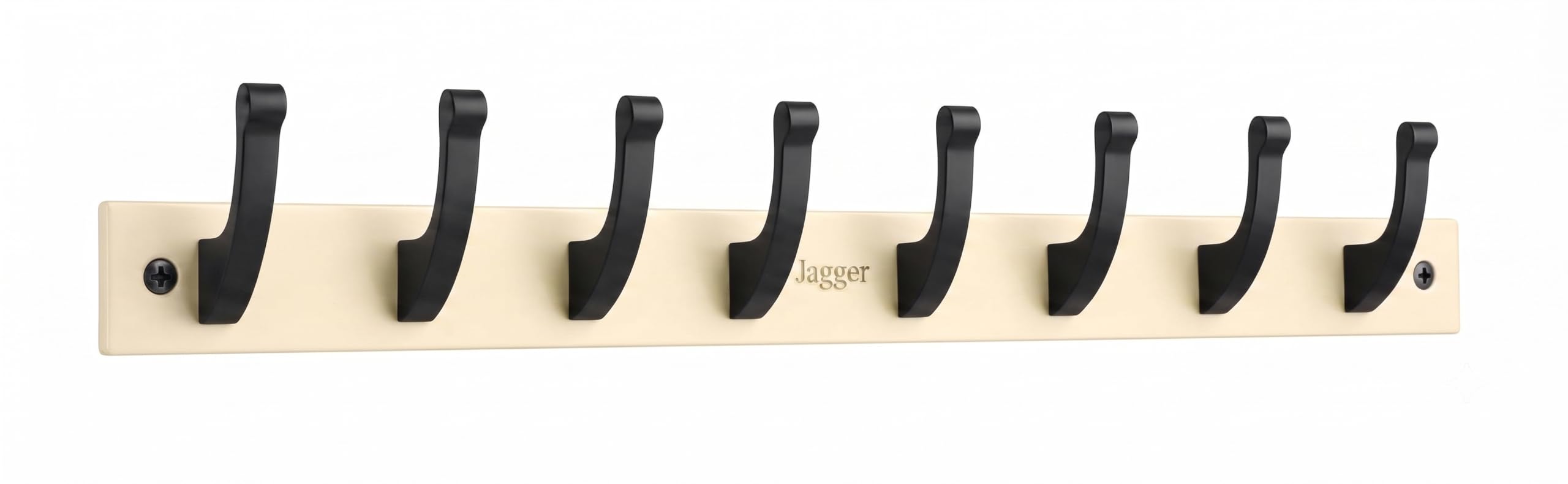 jagger jag334 wall mounted stainless steel wall hooks for hanging cloth/towel hangers/door hangers/hook rail/bthroom hanger (lemon [ rocket ], 8)